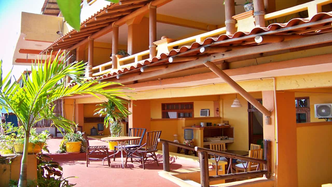 Otra vista de terrazas de Casa Adriana