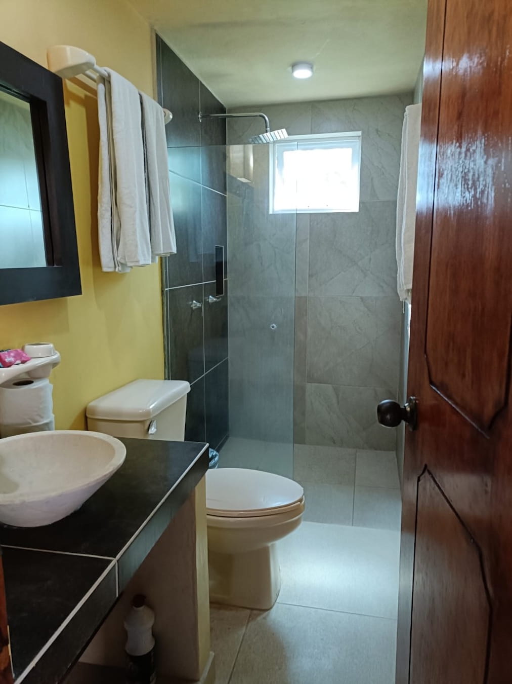 Vista del baño del Pent House – Casa Adriana