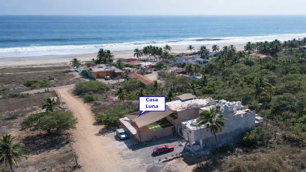 Vista aérea de Casa Luna