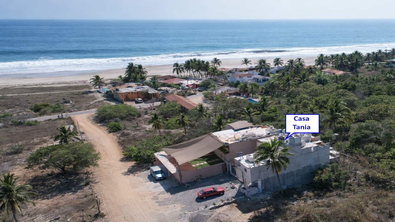 Vista aérea de Casa Tania